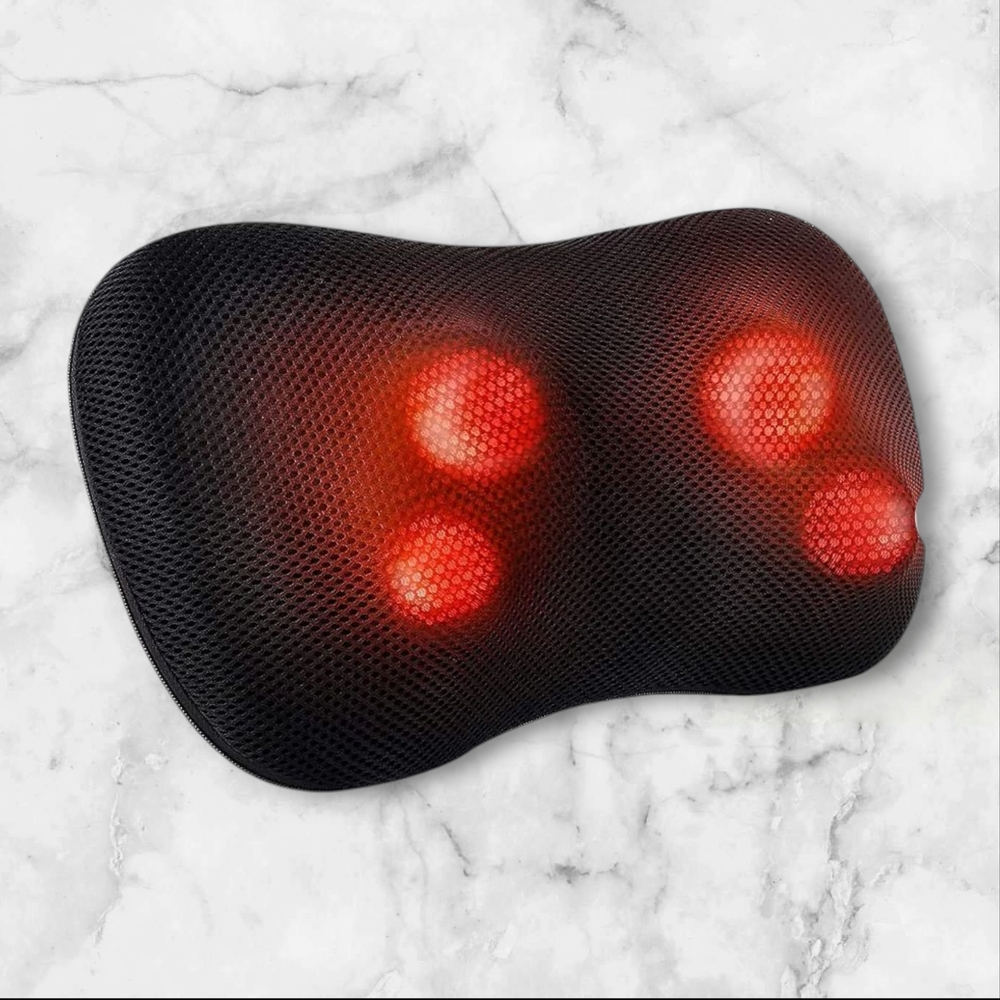 Black Shiatsu Massage Pillow